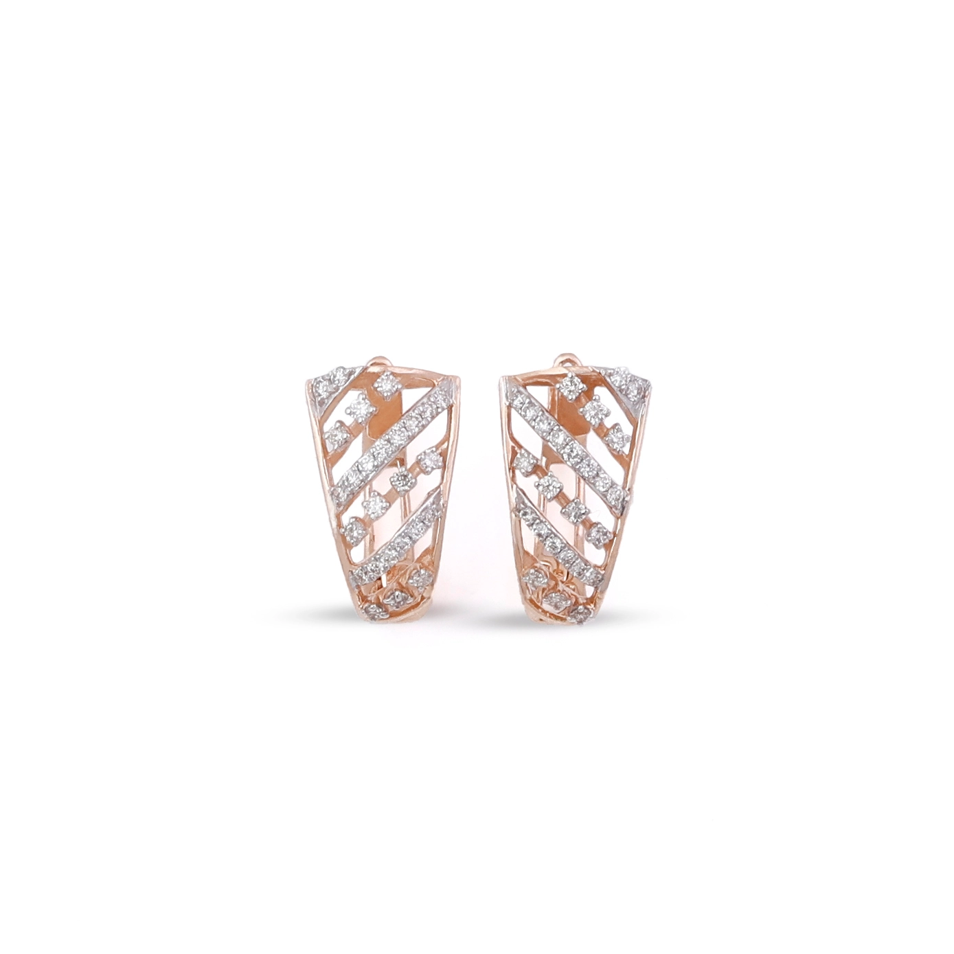 Statement earrings product shoot white background — FRT Studios